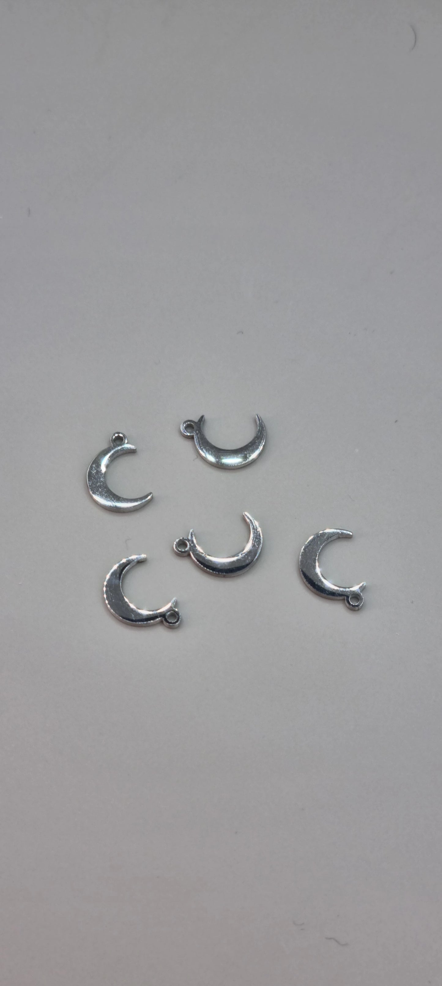 Silver Stainless Steel Butterfly, Moon, Star Charms | Versatile & Rust-Resistant Jewelry Making Accessories