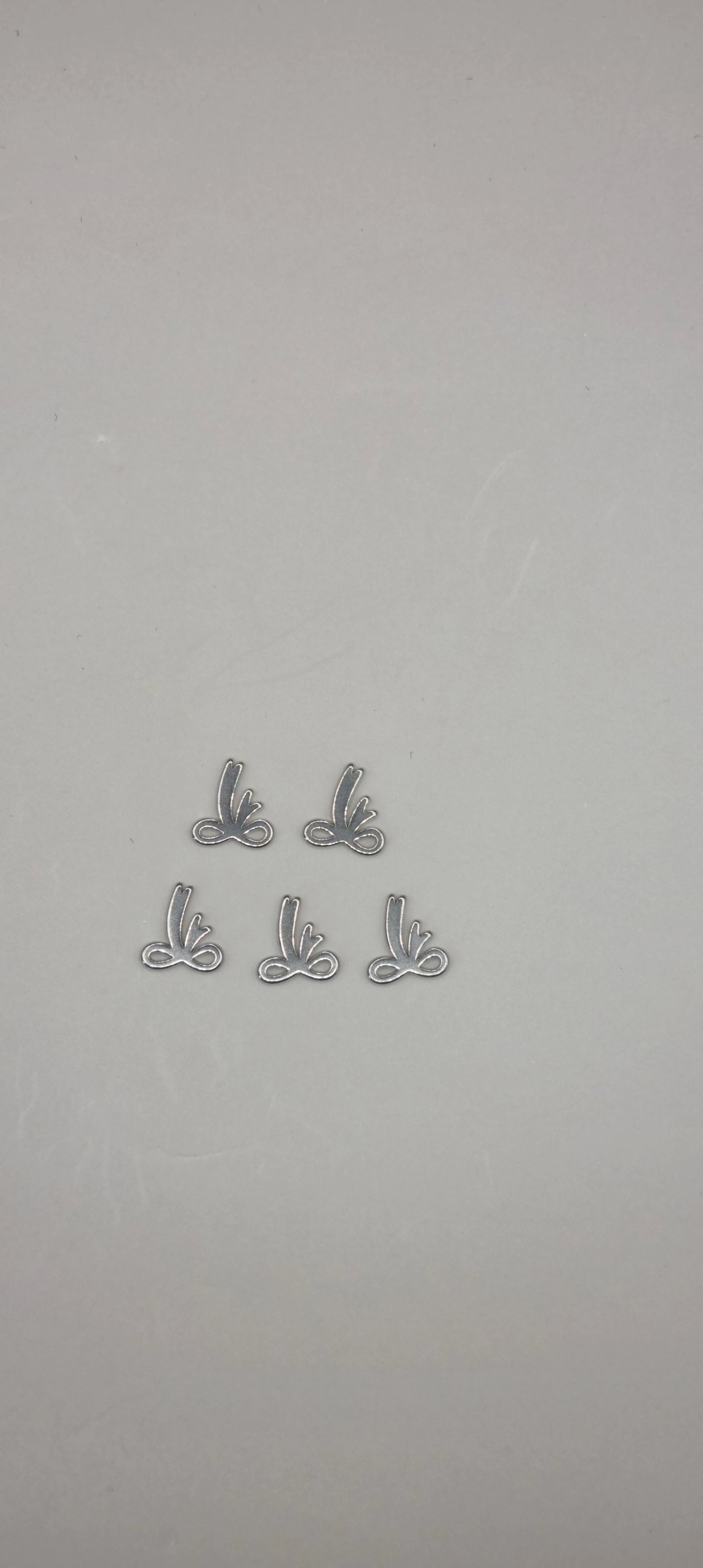 Silver Stainless Steel Butterfly, Moon, Star Charms | Versatile & Rust-Resistant Jewelry Making Accessories