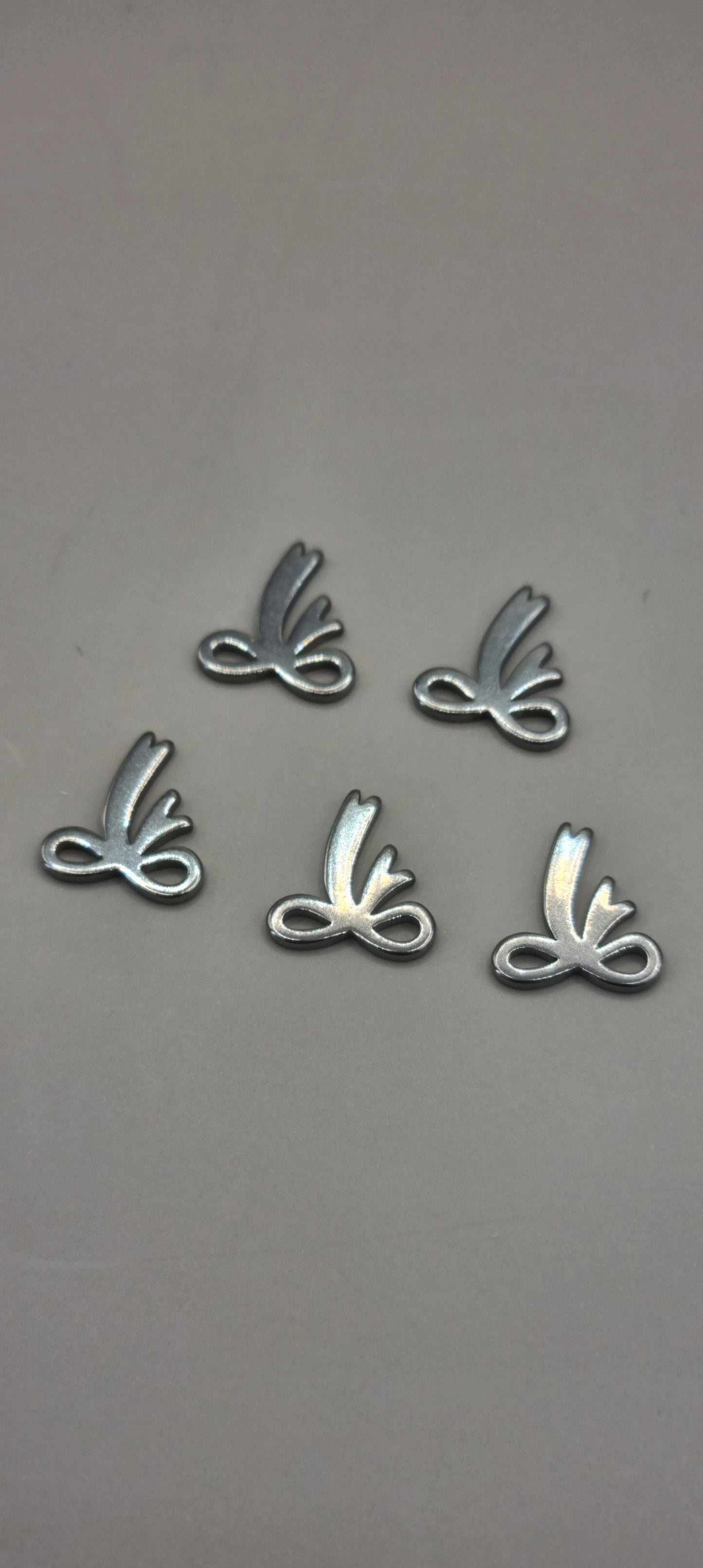 Silver Stainless Steel Butterfly, Moon, Star Charms | Versatile & Rust-Resistant Jewelry Making Accessories