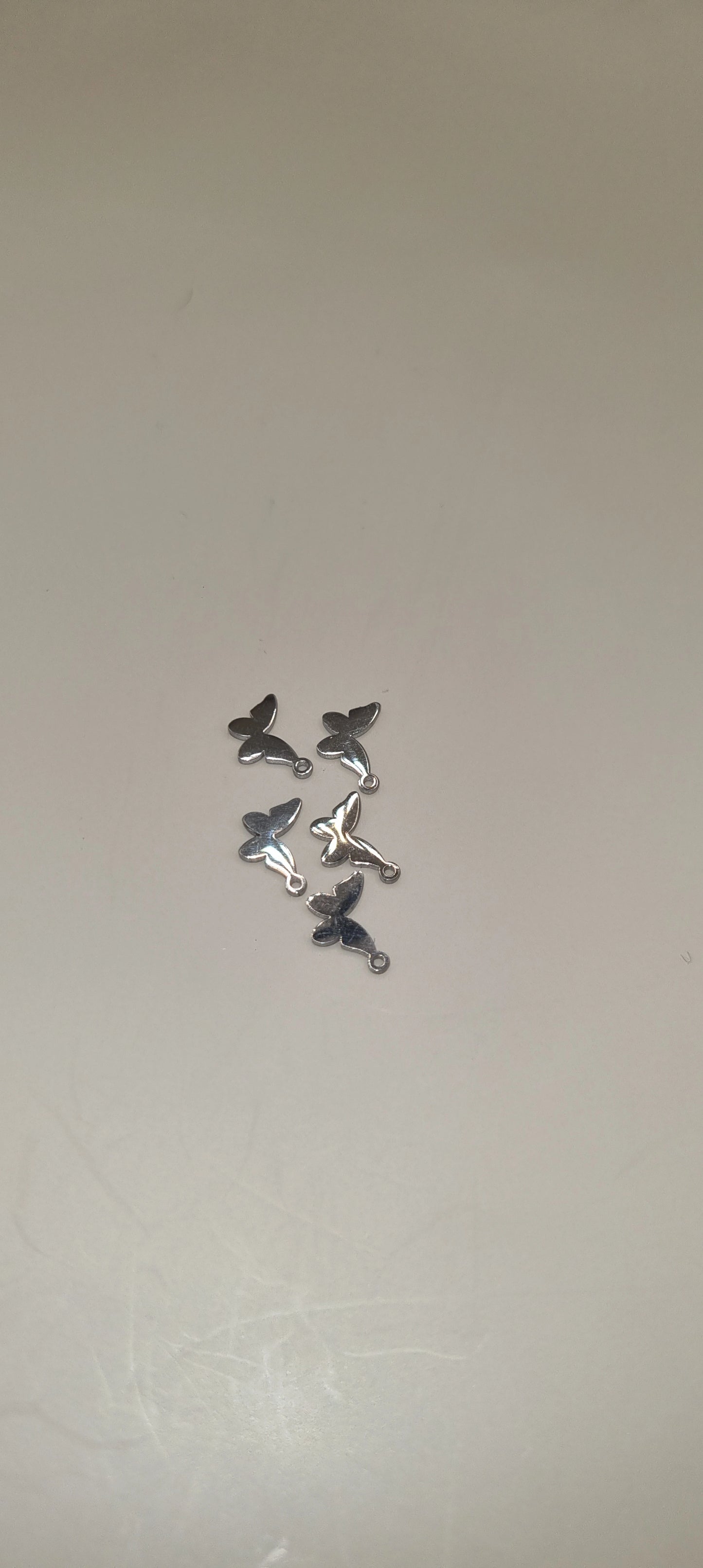 Silver Stainless Steel Butterfly, Moon, Star Charms | Versatile & Rust-Resistant Jewelry Making Accessories