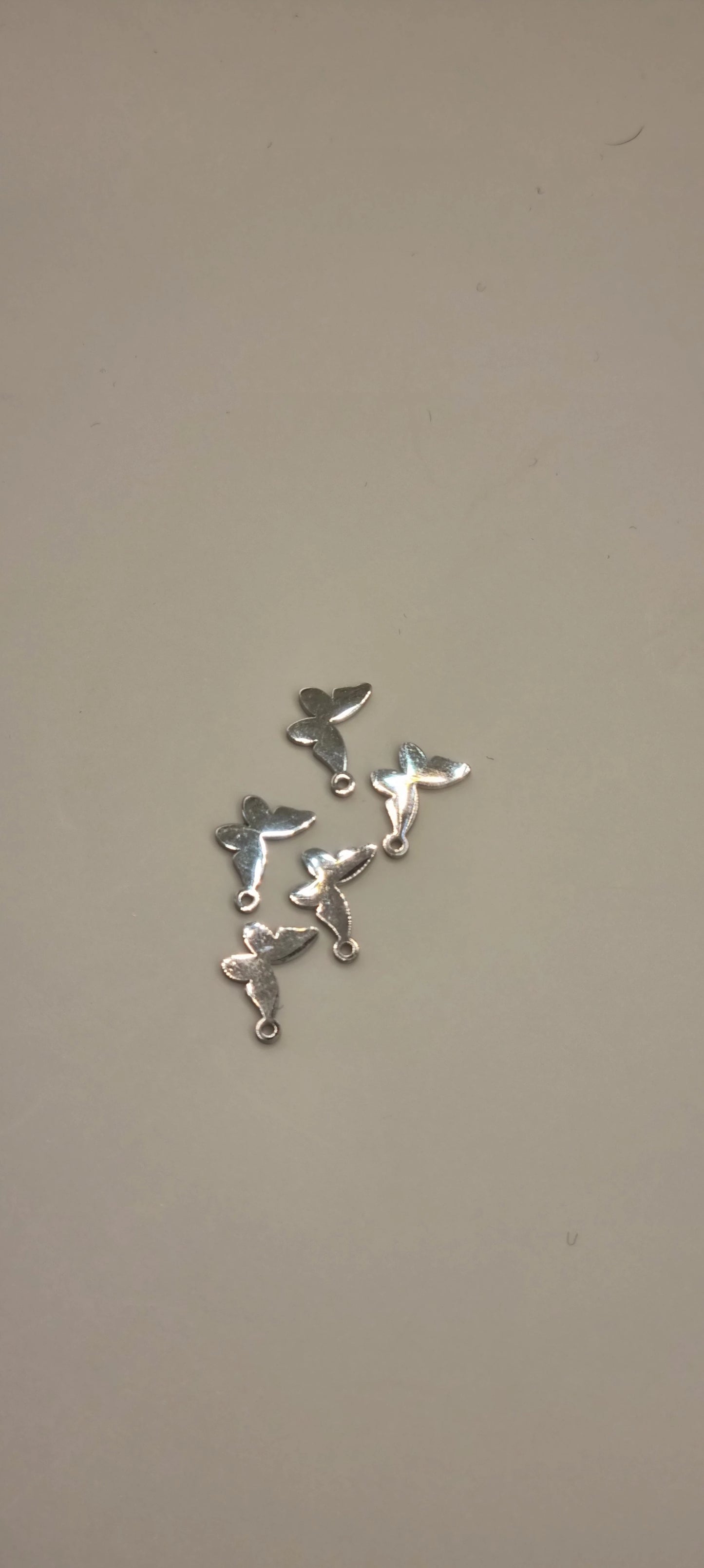 Silver Stainless Steel Butterfly, Moon, Star Charms | Versatile & Rust-Resistant Jewelry Making Accessories