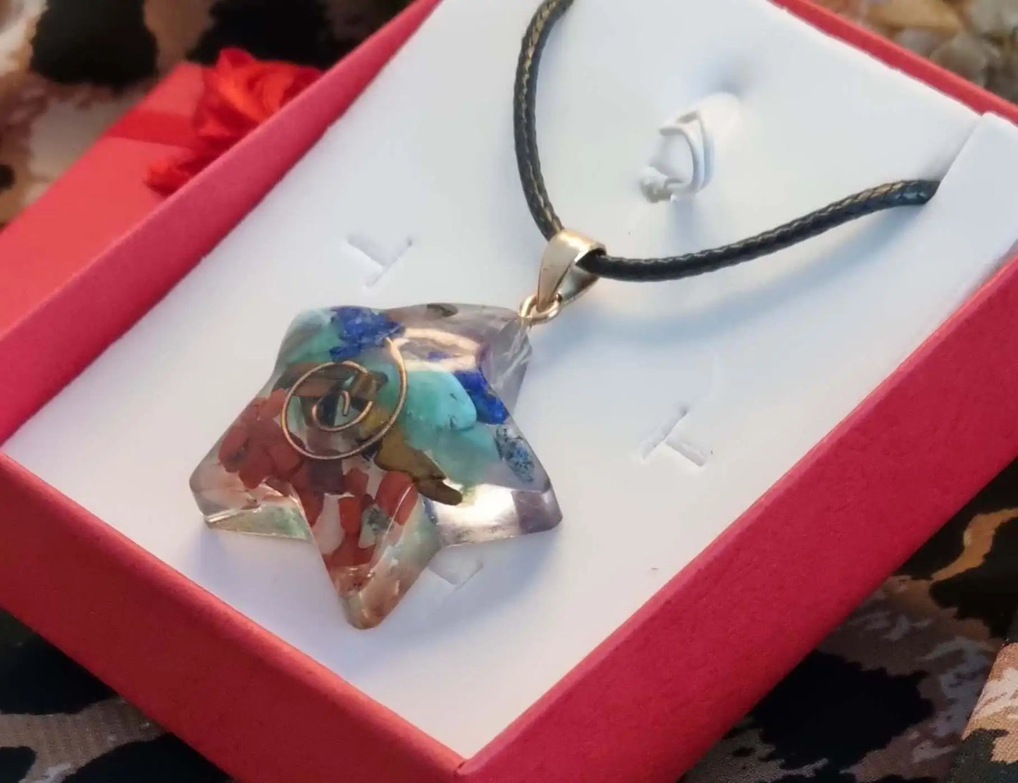 7 Chakra Necklace | Chakra Jewellery for Women & Men | Orgone Chakra Pendant for Spiritual Healing