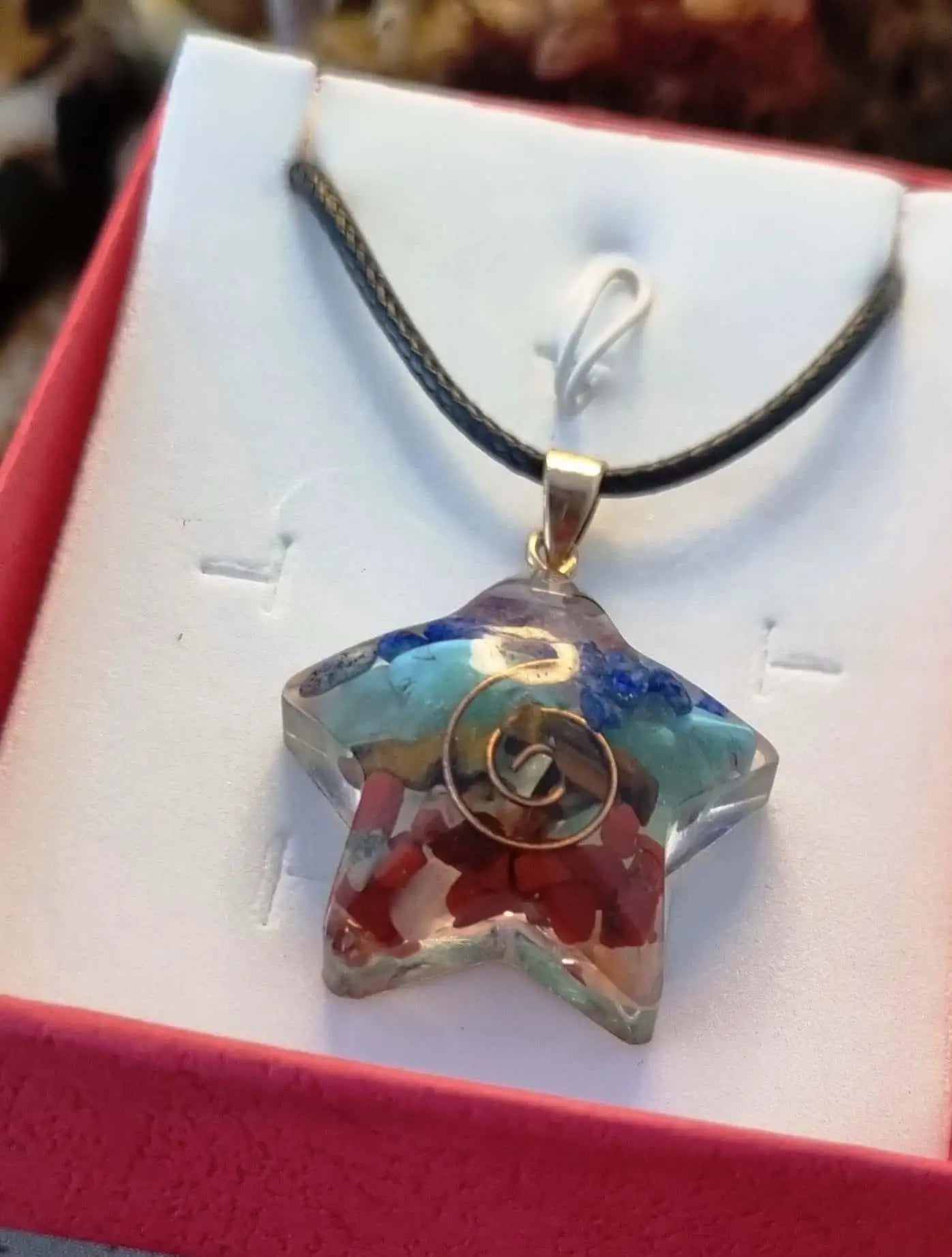 7 Chakra Necklace | Chakra Jewellery for Women & Men | Orgone Chakra Pendant for Spiritual Healing