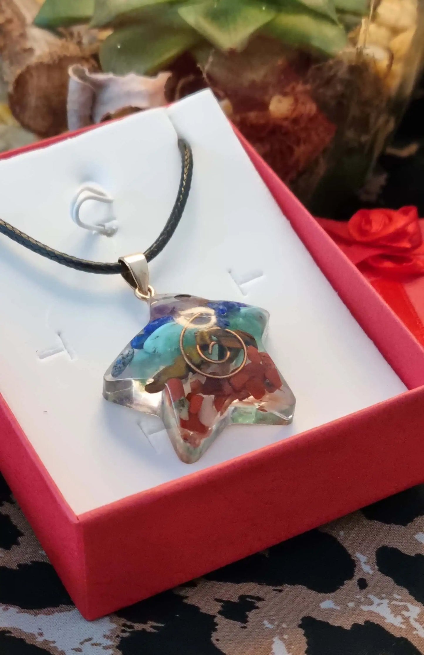 7 Chakra Necklace | Chakra Jewellery for Women & Men | Orgone Chakra Pendant for Spiritual Healing