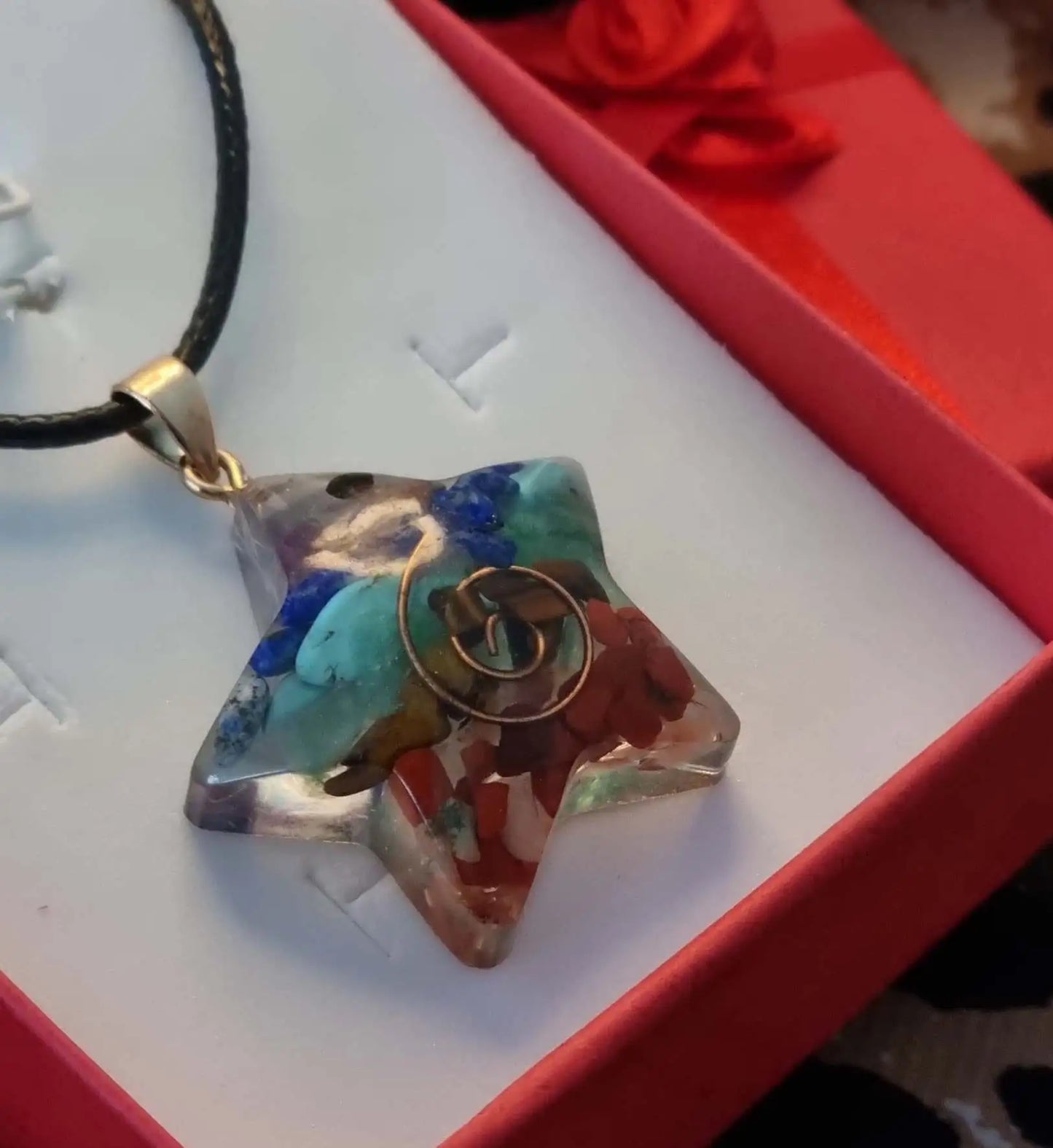 7 Chakra Necklace | Chakra Jewellery for Women & Men | Orgone Chakra Pendant for Spiritual Healing