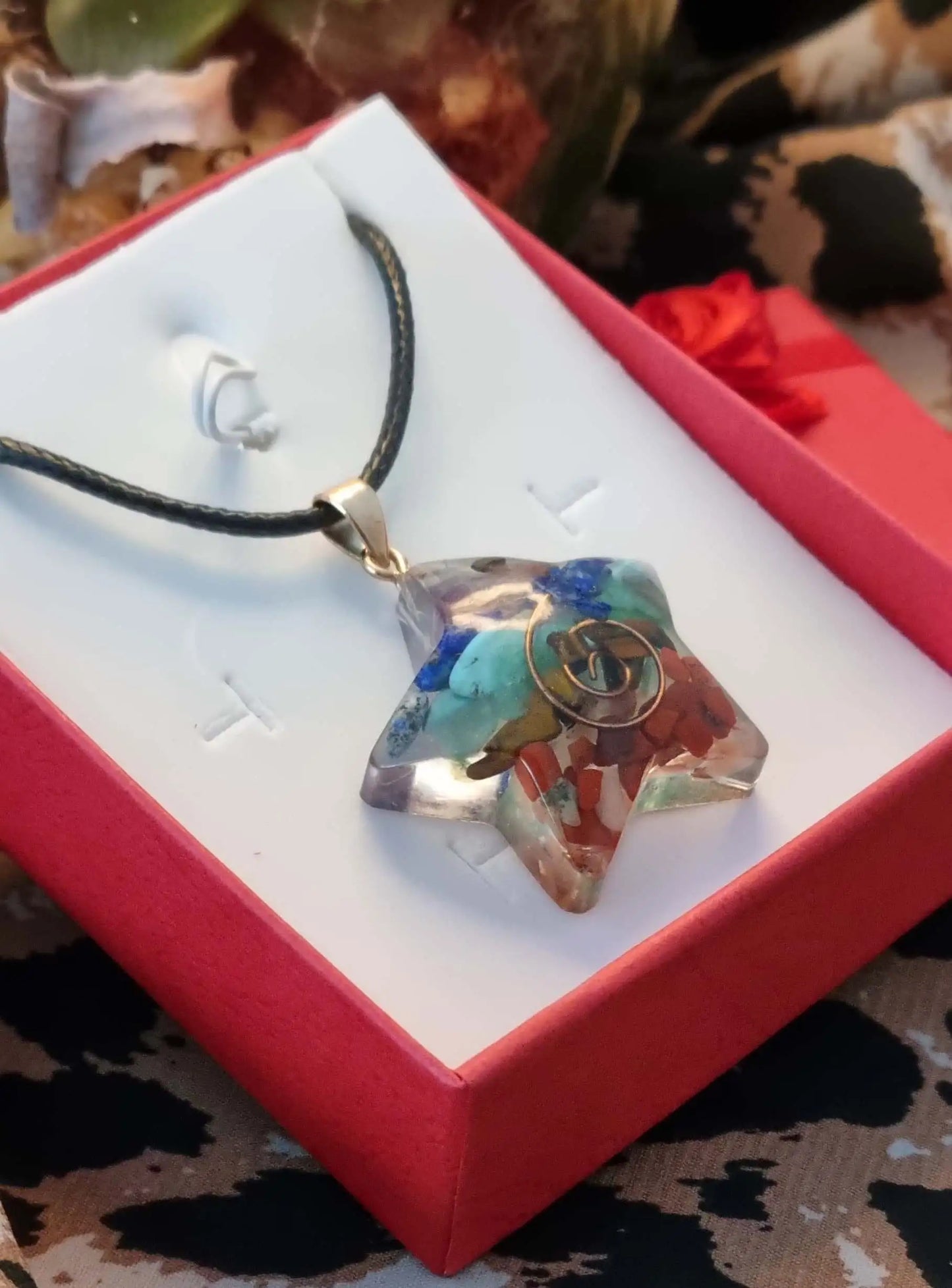 7 Chakra Necklace | Chakra Jewellery for Women & Men | Orgone Chakra Pendant for Spiritual Healing