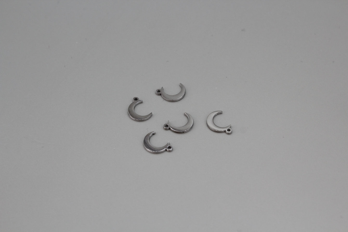 Silver Stainless Steel Butterfly, Moon, Star Charms | Versatile & Rust-Resistant Jewelry Making Accessories