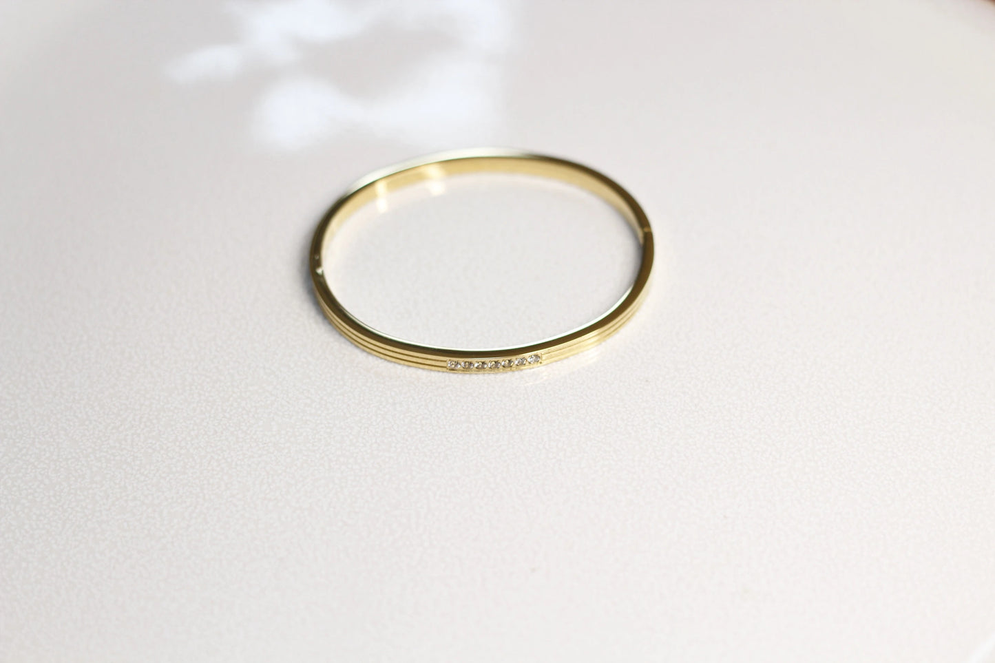Gold Plated Bangles Bracelets for Women
