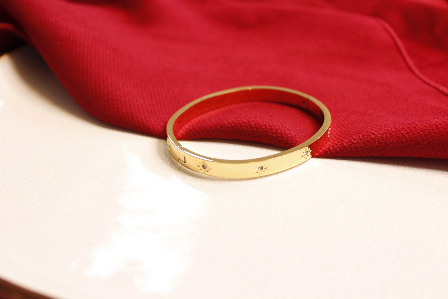 Gold Plated Bangles Bracelets for Women