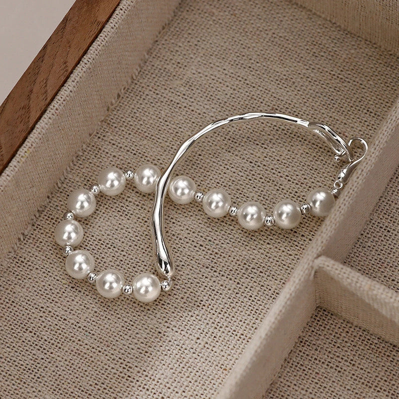 Minimalist Elegant Pearl Bracelet – Perfect Gift for Women & Girls Mother's Day Jewelry