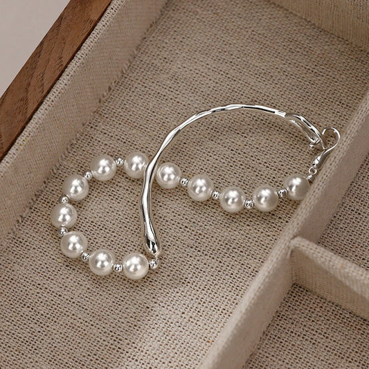 Minimalist Elegant Pearl Bracelet – Perfect Gift for Women & Girls Mother's Day Jewelry