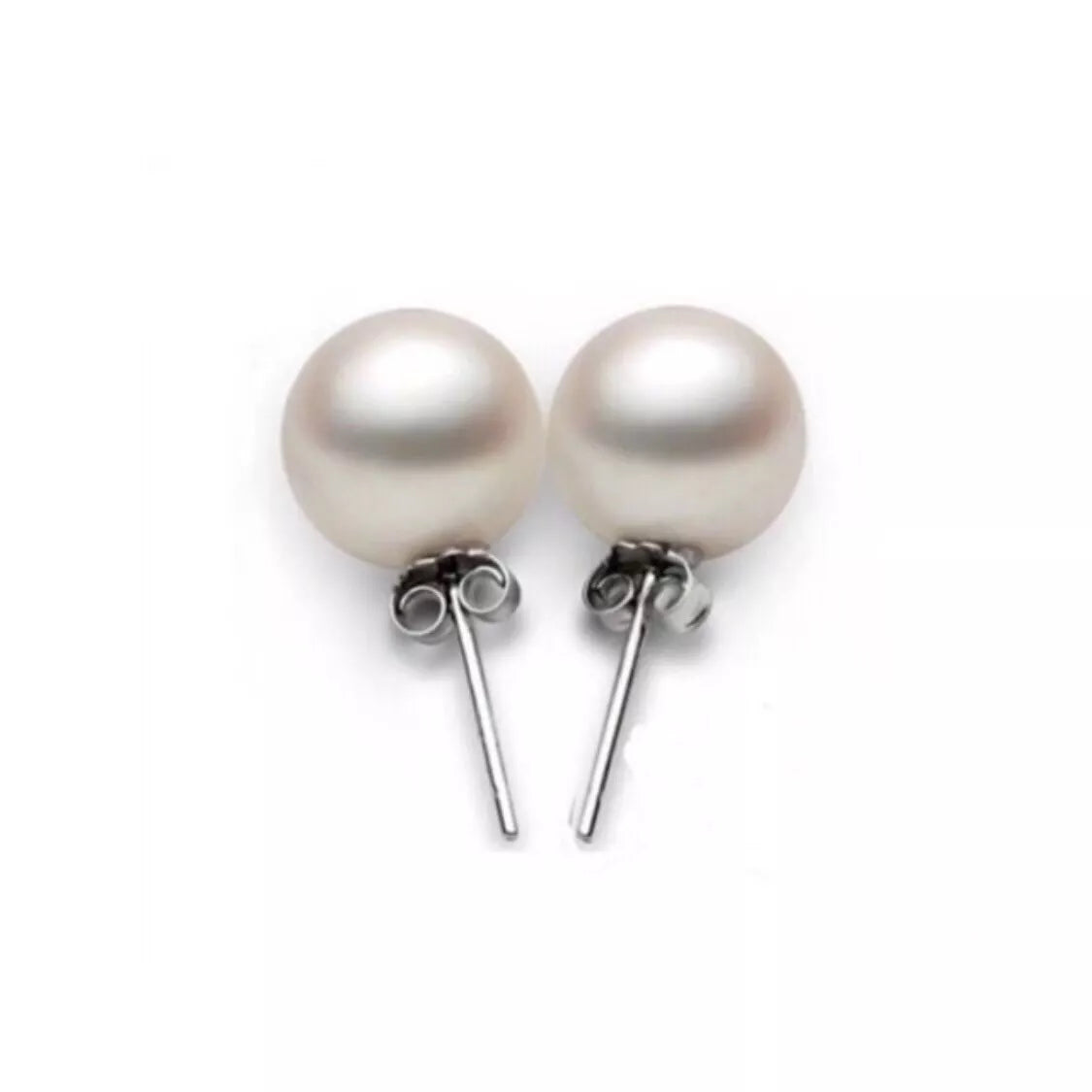 Stunning Pearl Pendant Chain Earrings Stud