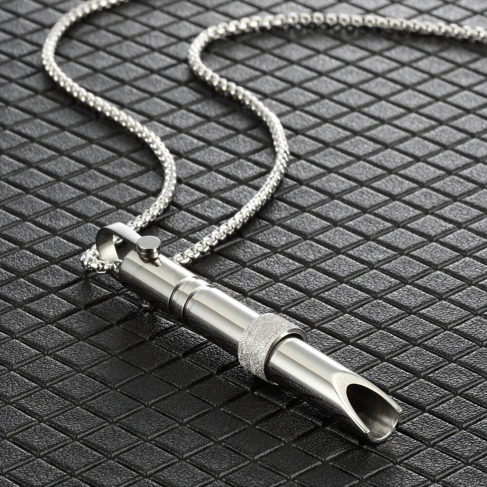 Stress Relief Mindful Quit Smoking Breathing Necklace