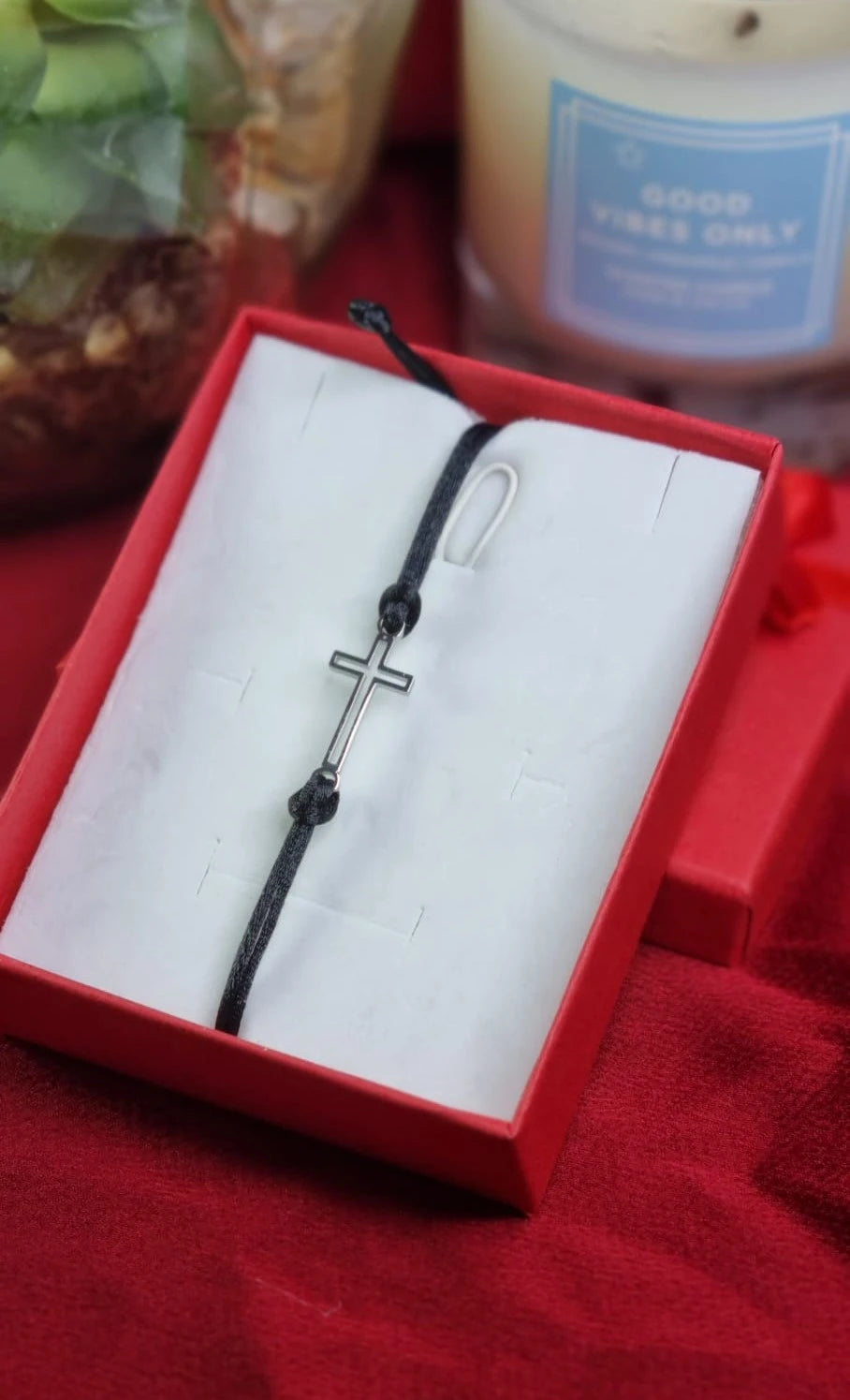 Unisex Cross Rope Christian Bracelet | Religious Christian Jewelry Unisex Bracelet Bangle
