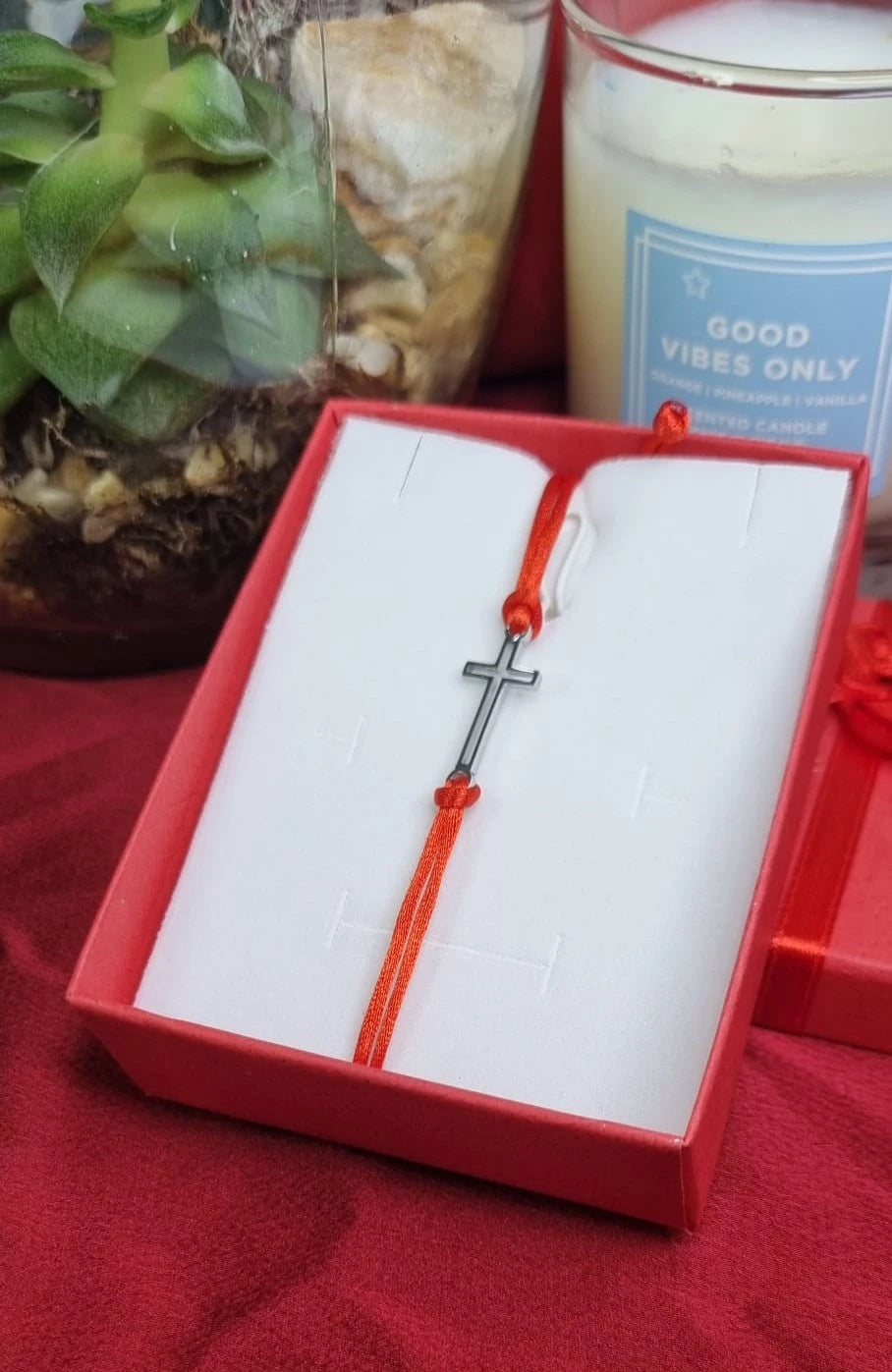 Unisex Cross Rope Christian Bracelet | Religious Christian Jewelry Unisex Bracelet Bangle
