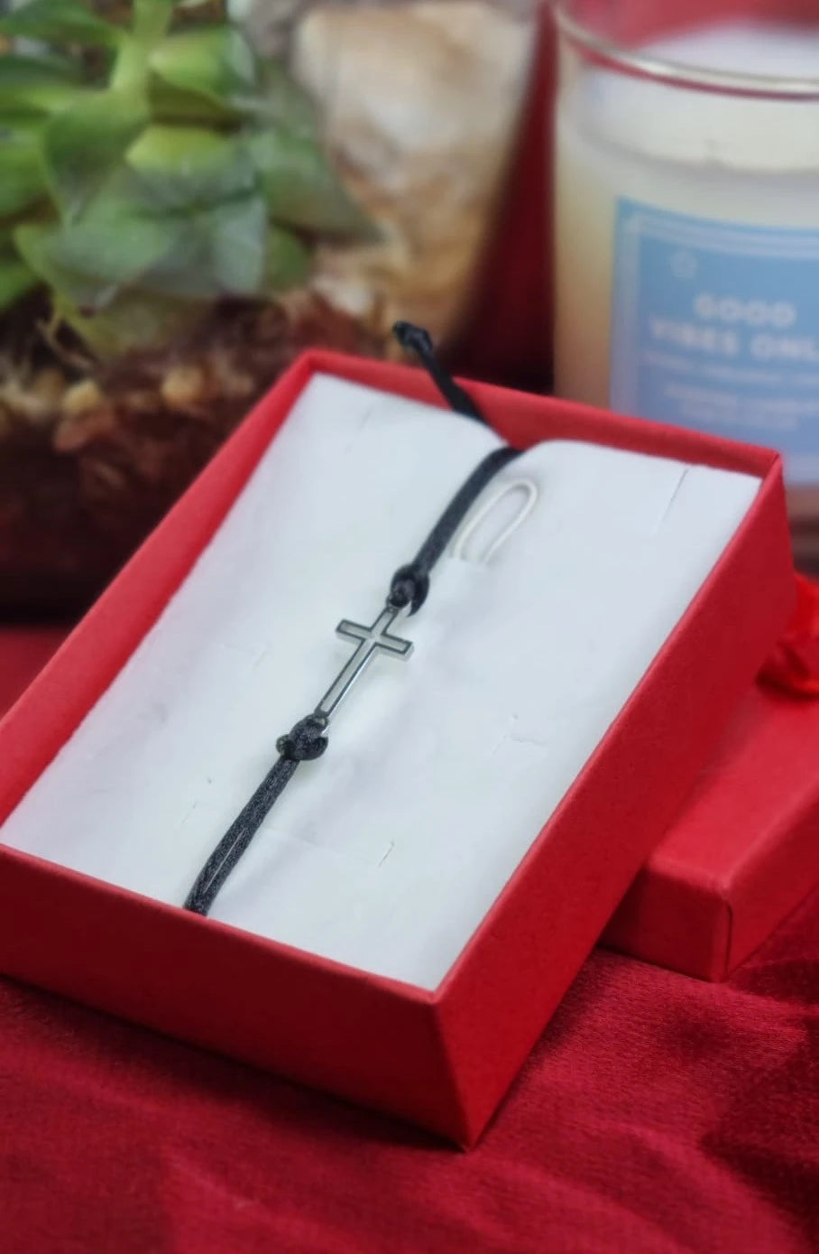 Unisex Cross Rope Christian Bracelet | Religious Christian Jewelry Unisex Bracelet Bangle