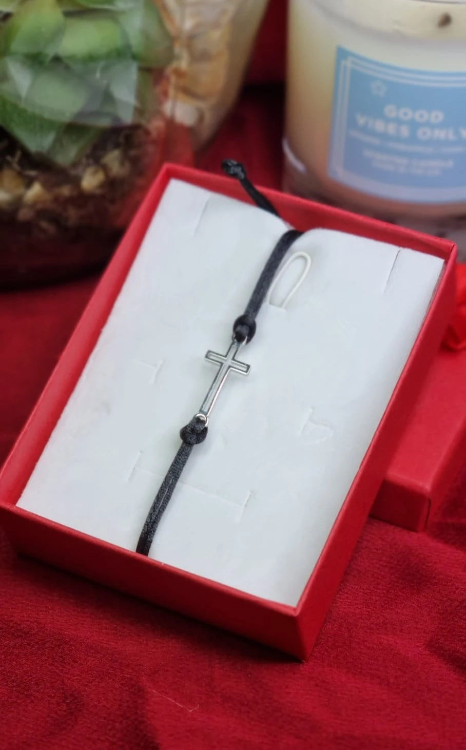Unisex Cross Rope Christian Bracelet | Religious Christian Jewelry Unisex Bracelet Bangle