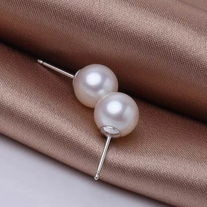 Pearl Stud Earrings for Women and Girls