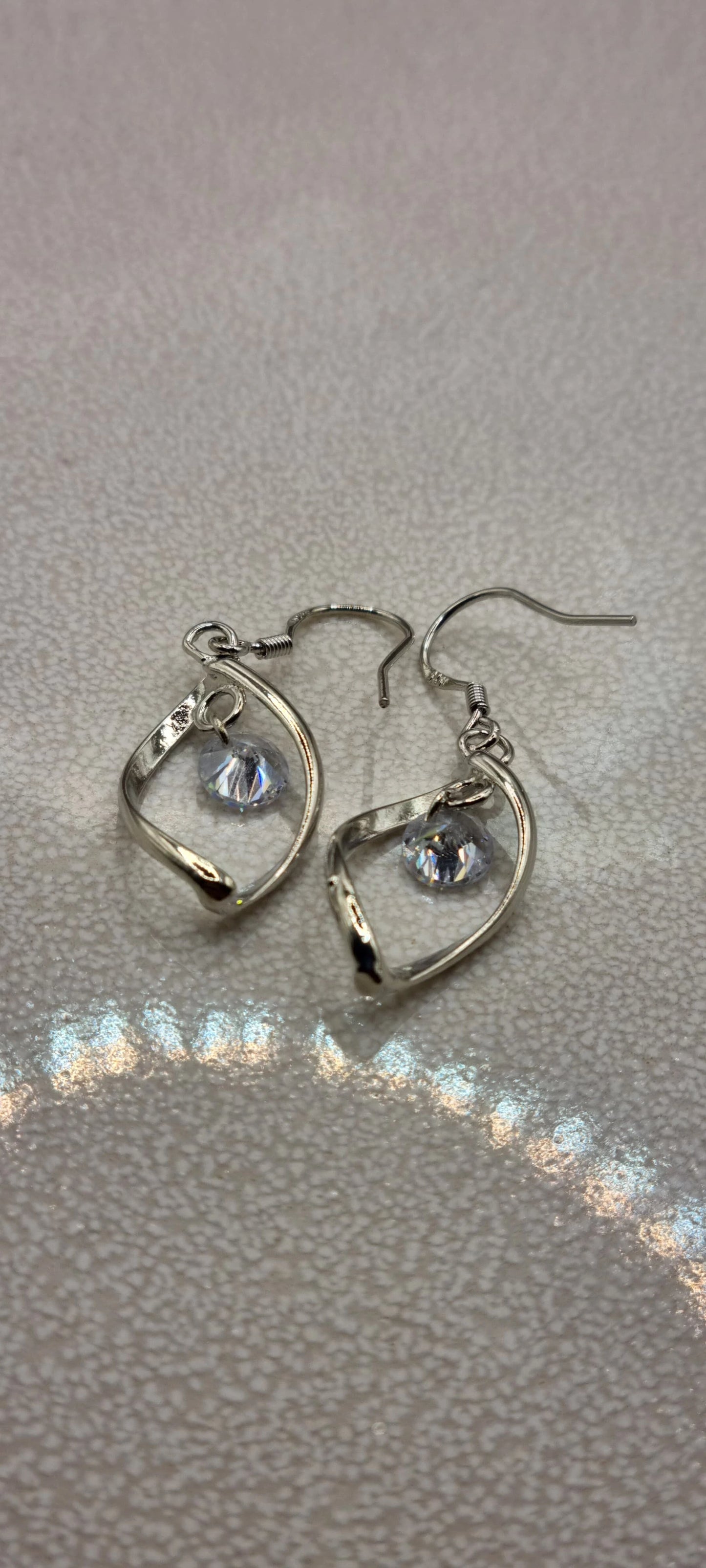 925 Sterling Silver Leaf Drop Dangle Swirl Hook Long Earrings for Women – Elegant Jewelry Gift