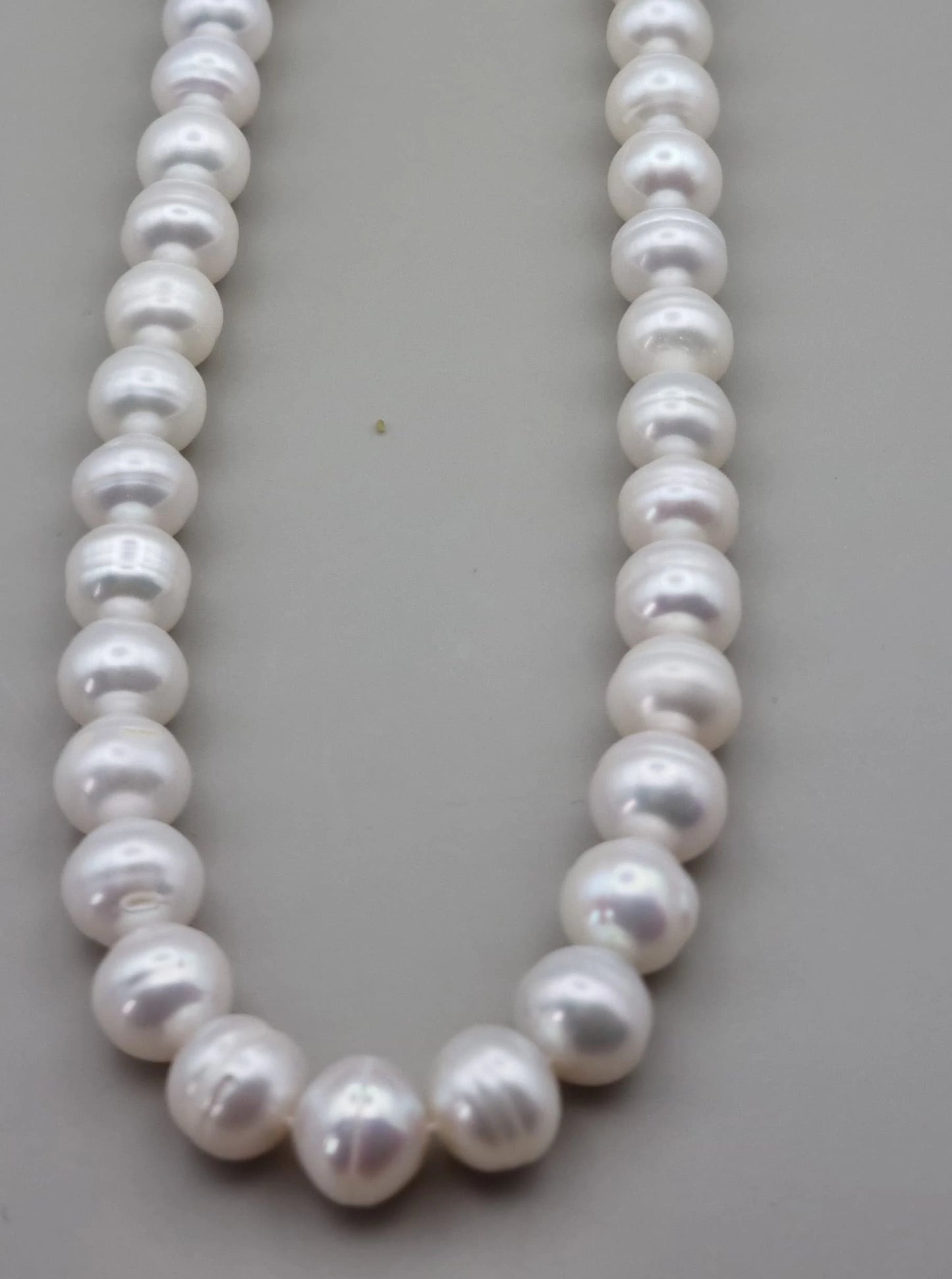Pearl Bead Necklace | 8mm Round Pearl String Beads Choker for Women