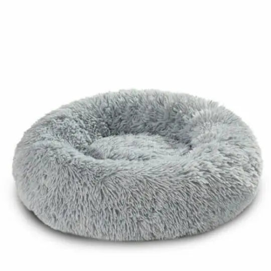 Pet Donut Beds for Cat and Small Dog | Fluffy Dog Bed Cuddle with Anti-Slip & Water-Resistant Bottom