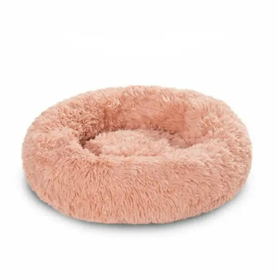 Pet Donut Beds for Cat and Small Dog | Fluffy Dog Bed Cuddle with Anti-Slip & Water-Resistant Bottom