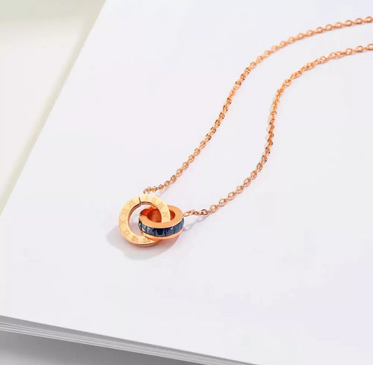 Roman Round Diamond-Cut Chain Necklace