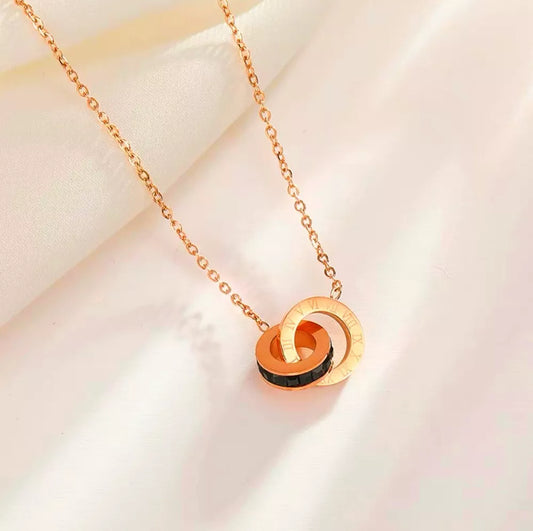 Roman Round Diamond-Cut Chain Necklace