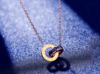 Roman Round Diamond-Cut Chain Necklace