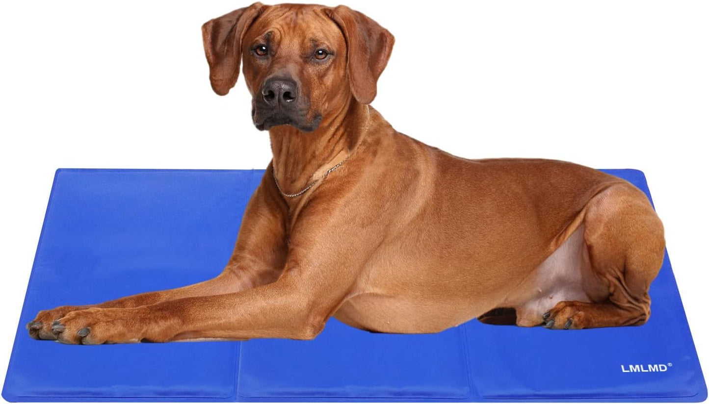 Dog Cooling Mat Non-Toxic Self Cool Gel Mat for Pets, Prevent Overheating During Rest & Sleep