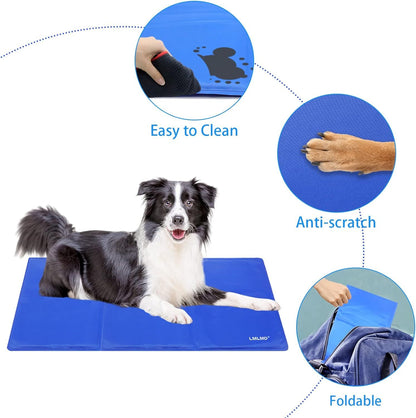 Dog Cooling Mat Non-Toxic Self Cool Gel Mat for Pets, Prevent Overheating During Rest & Sleep