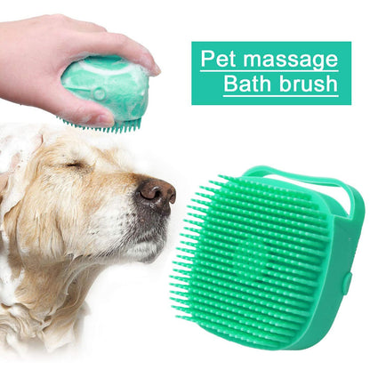 Soft Silicone Shampoo Comb Massager Shower Brush