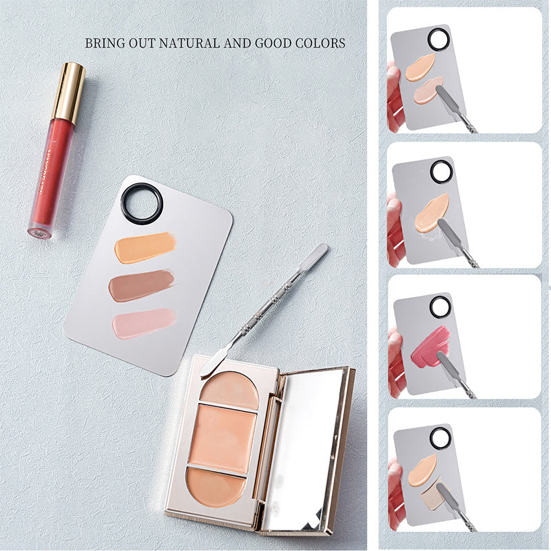 Stainless Steel Cosmetic Makeup Color mixing Palette