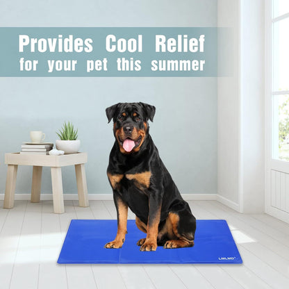 Dog Cooling Mat Non-Toxic Self Cool Gel Mat for Pets, Prevent Overheating During Rest & Sleep